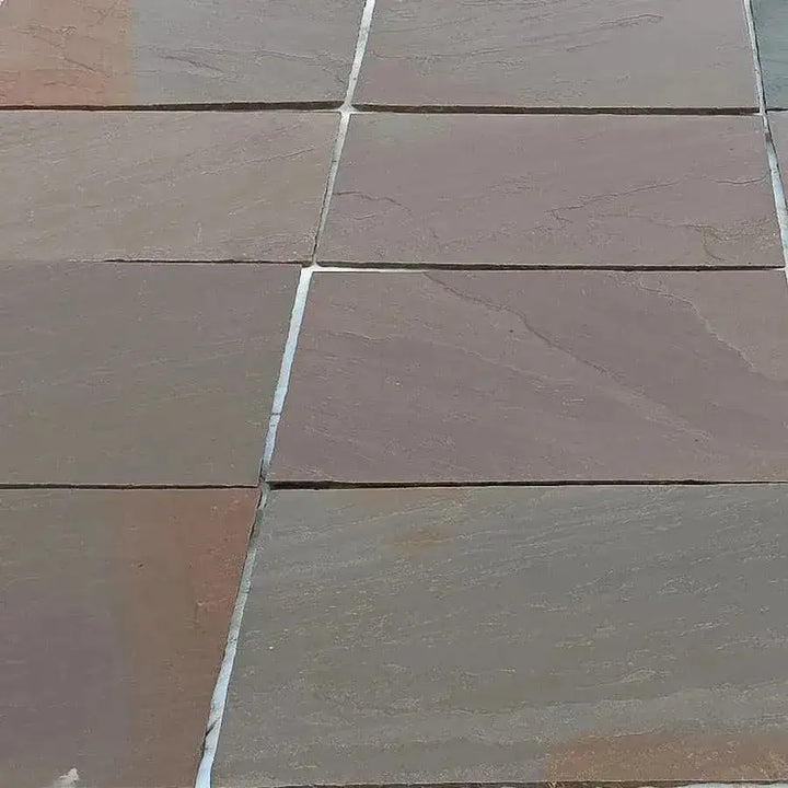 Autumn Blend Sandstone 560 Series 5 Sizes 22mm Cal. £24.00/m2 - Paving Slabs UK
