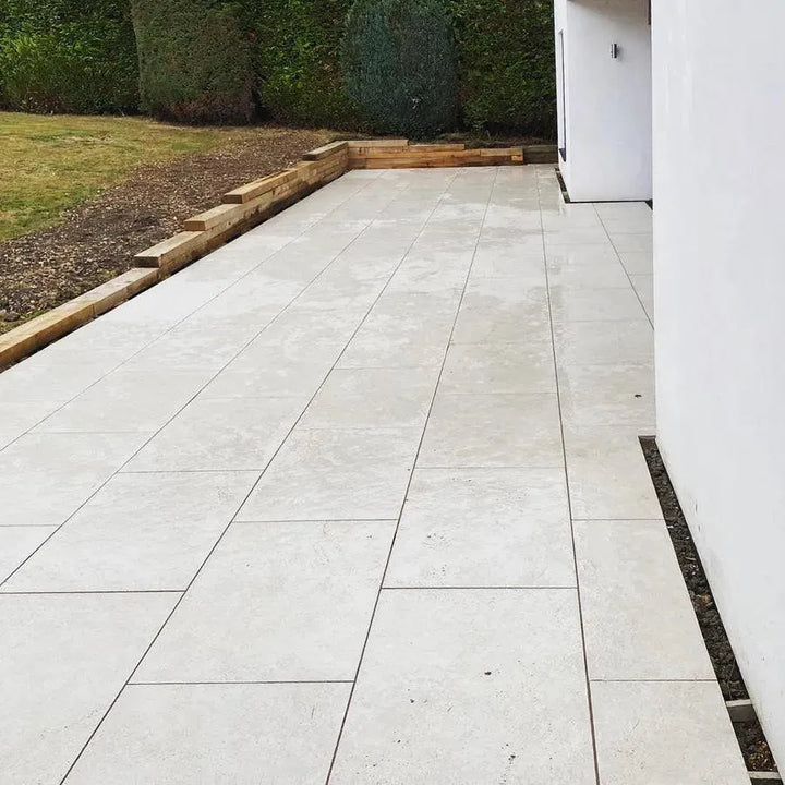 quartz white porcelain paving slabs