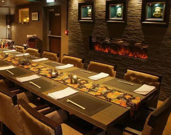 black slate split face tiles