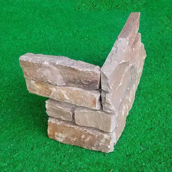oyster stone cladding corner