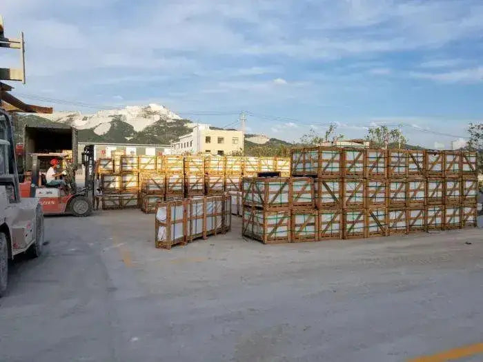 Paving Slabs 600 x 600 x 20mm, Silver Grey Granite Paving